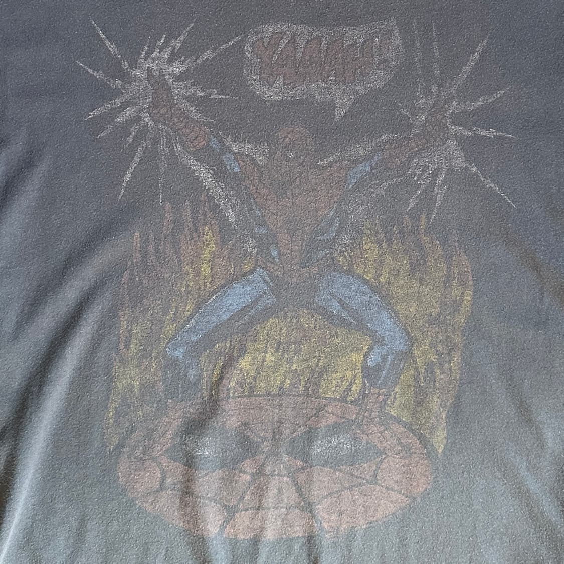 Junk food usa spider man cartoon 1/2 tee 상품이미지3