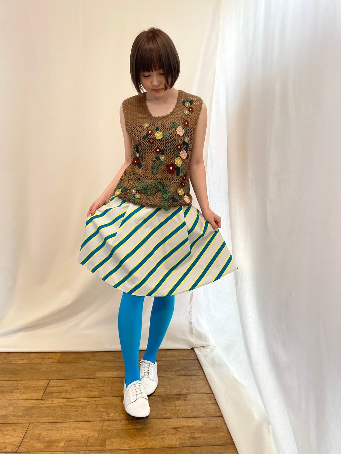 flower vest 상품이미지1