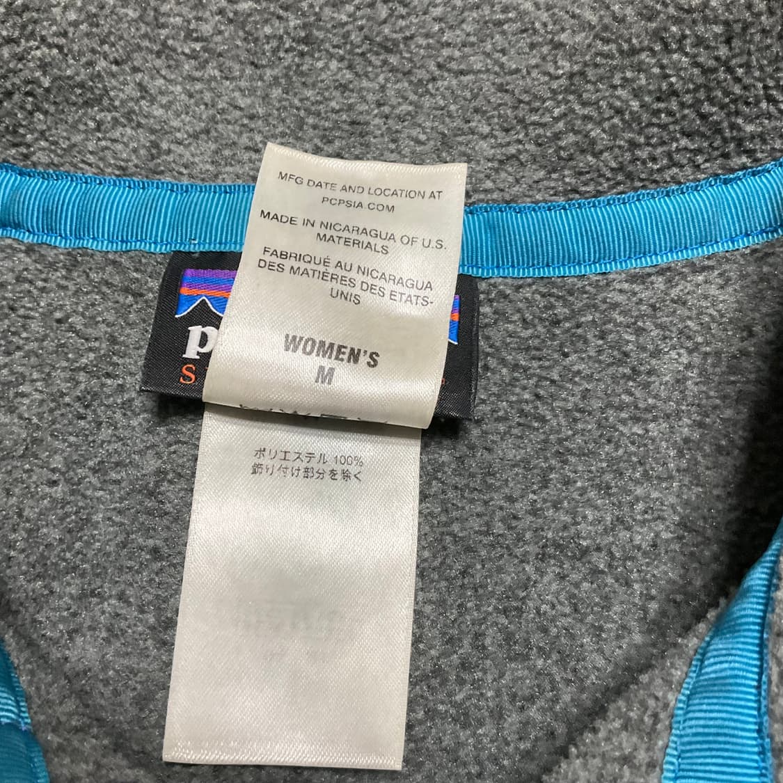 파타고니아 신칠라 그레이 M 상품이미지5