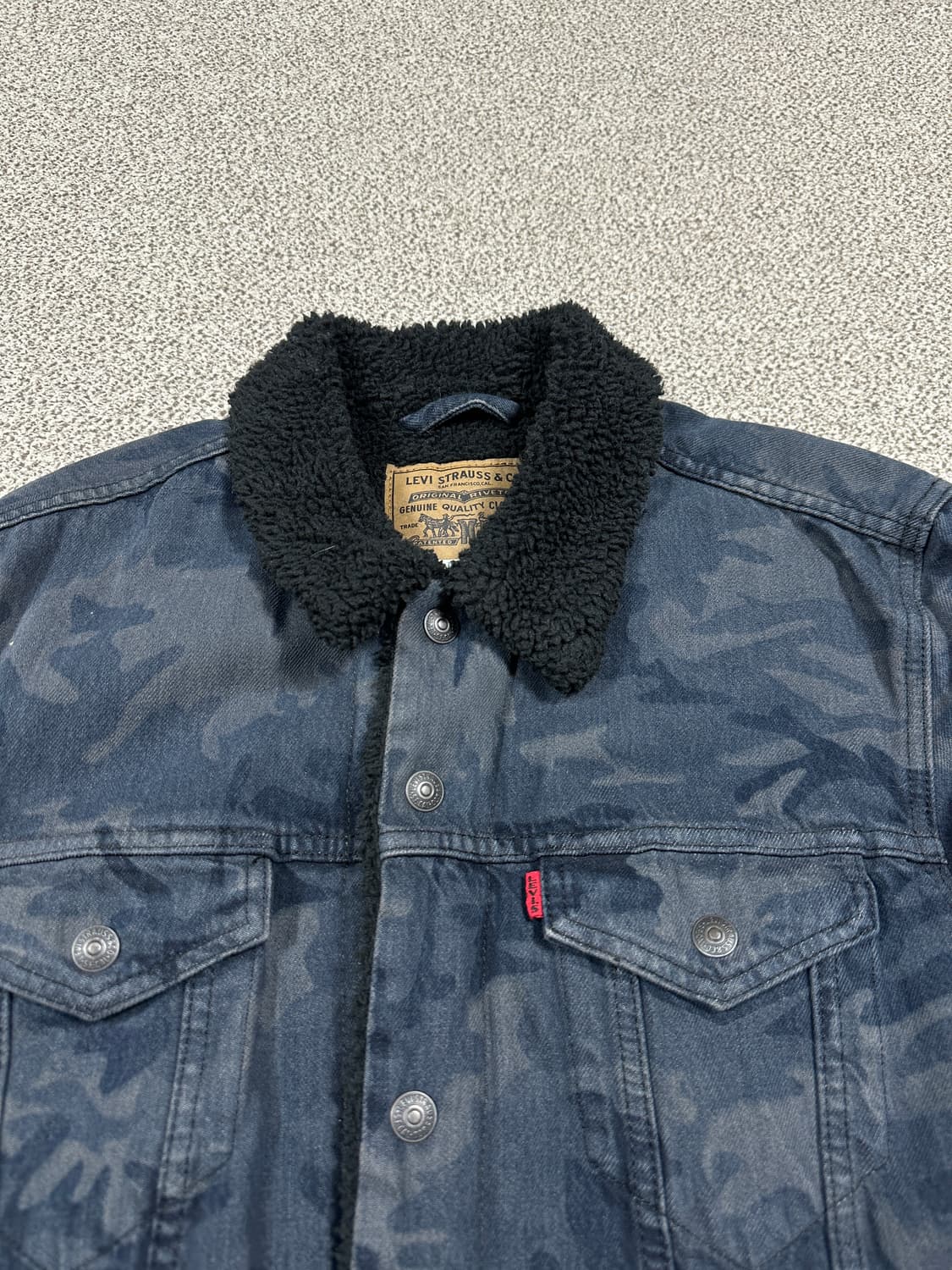 (희귀) 리바이스 카모 쉐르파 트러커자켓 L사이즈 상품이미지3