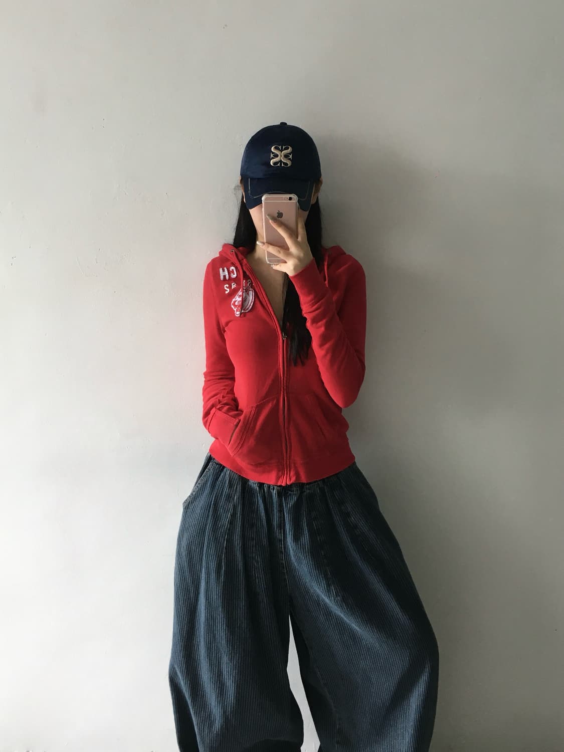 아베크롬비 자수패치 후드집업 상품이미지1