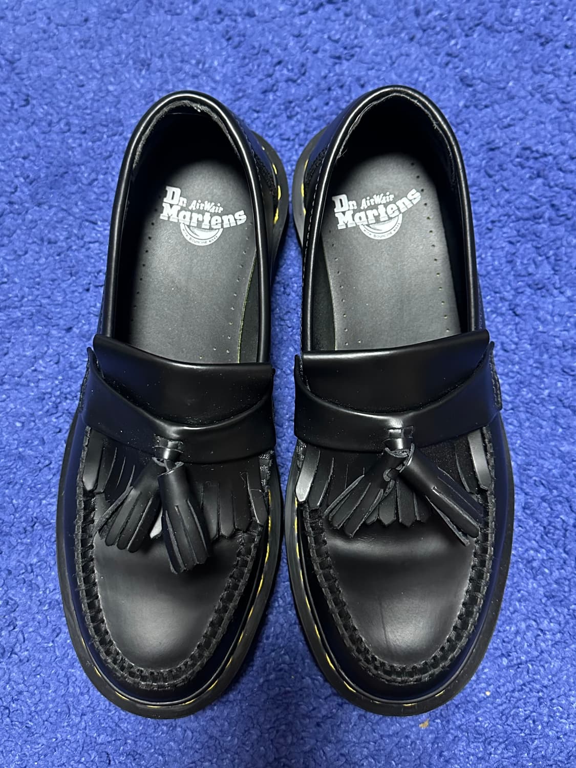 닥터마틴 아드리안 벡스 스무스 레더 테슬 로퍼 블랙 상품이미지6