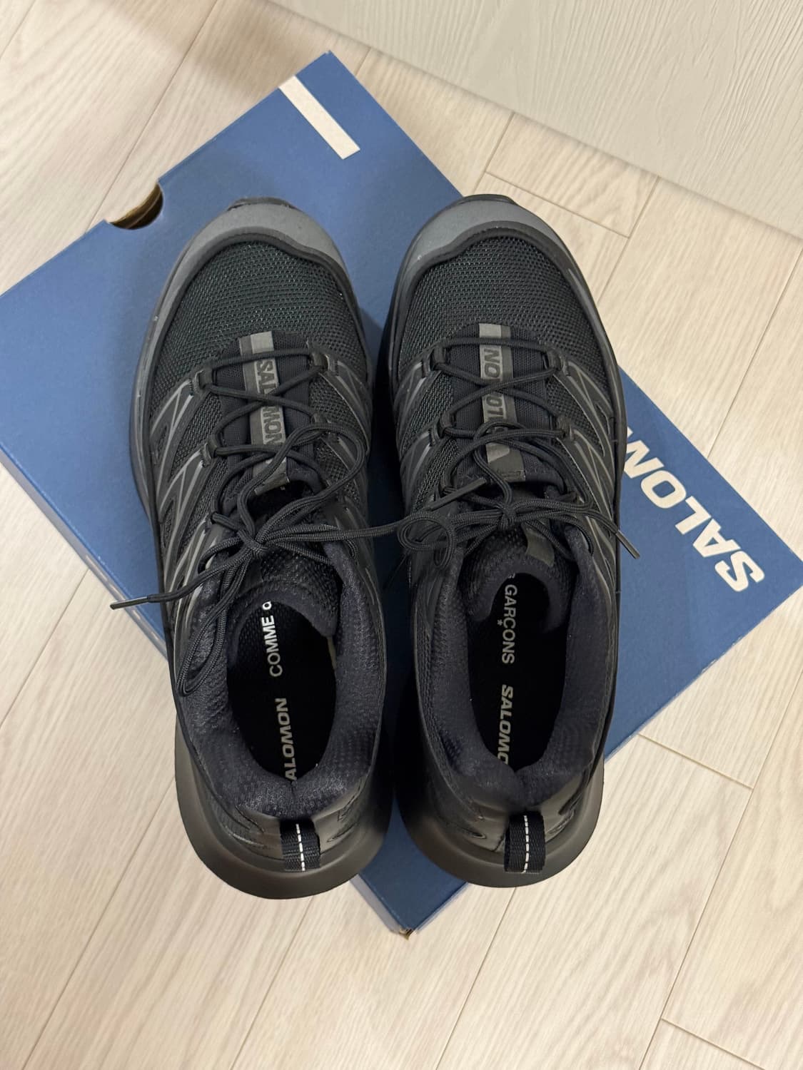 [270] 살로몬x꼼데가르송 Xt-6 익스팬스 플랫폼 블랙색상 상품이미지5