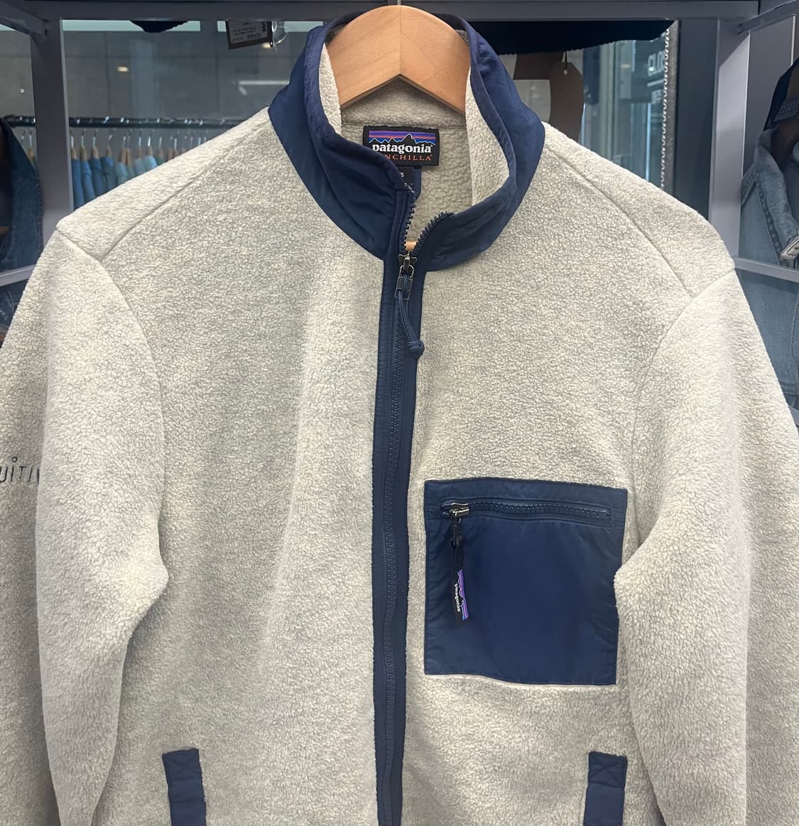파타고니아 신칠라 플리스 자켓 아이보리 상품이미지2