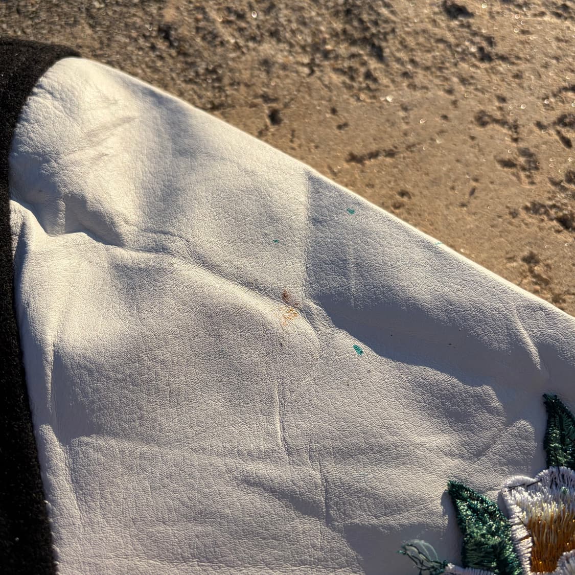 90s Lishow 빈티지 울 바시티 자켓 M 상품이미지5