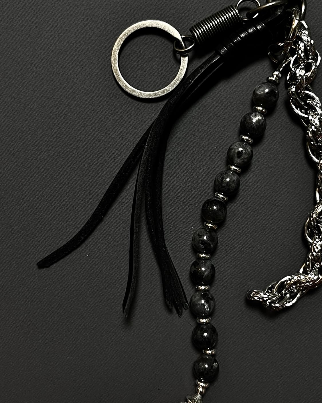 트위스트 체인 테슬 키링 상품이미지6