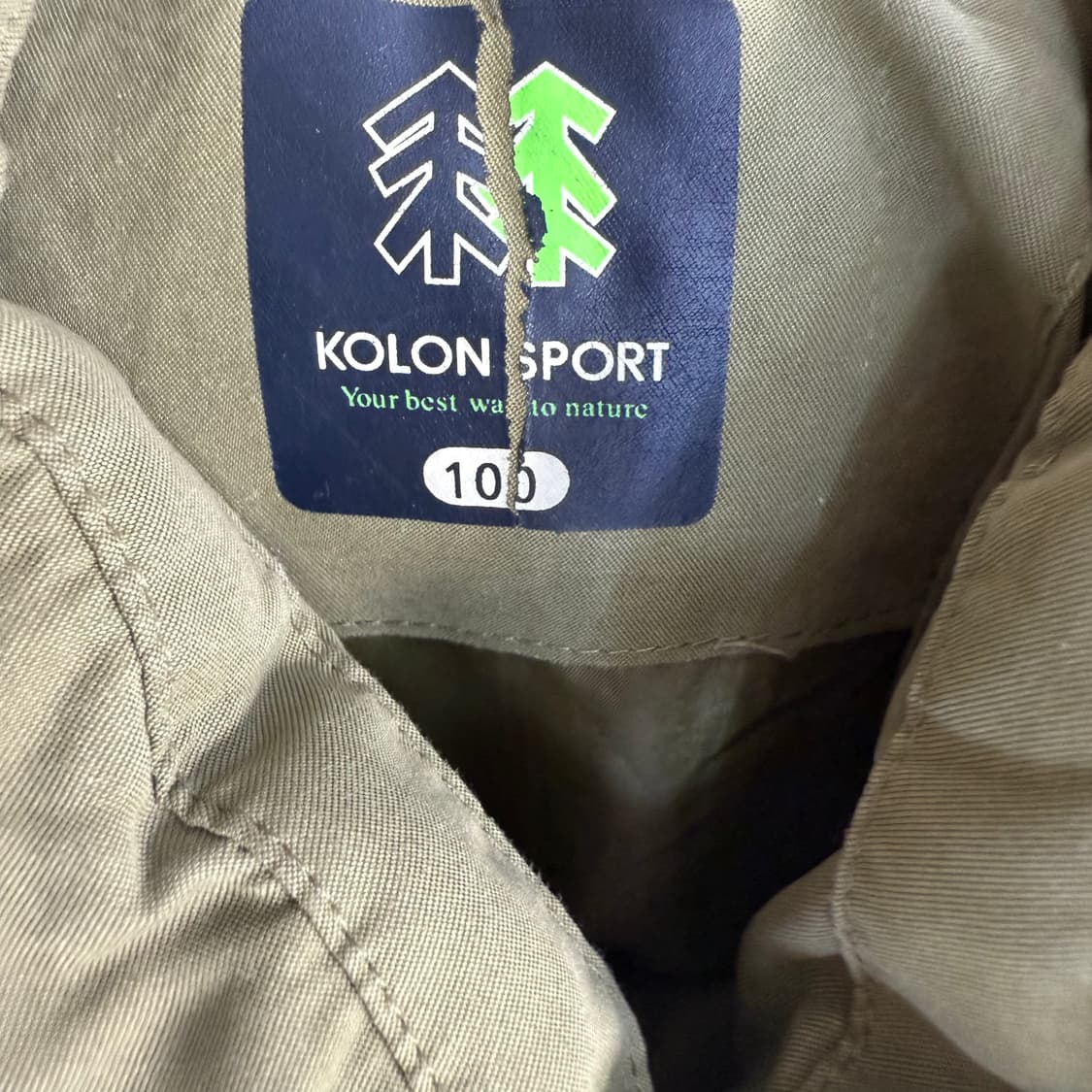 [100] 코오롱 퀄팅 패딩 자켓 0107T1 상품이미지3