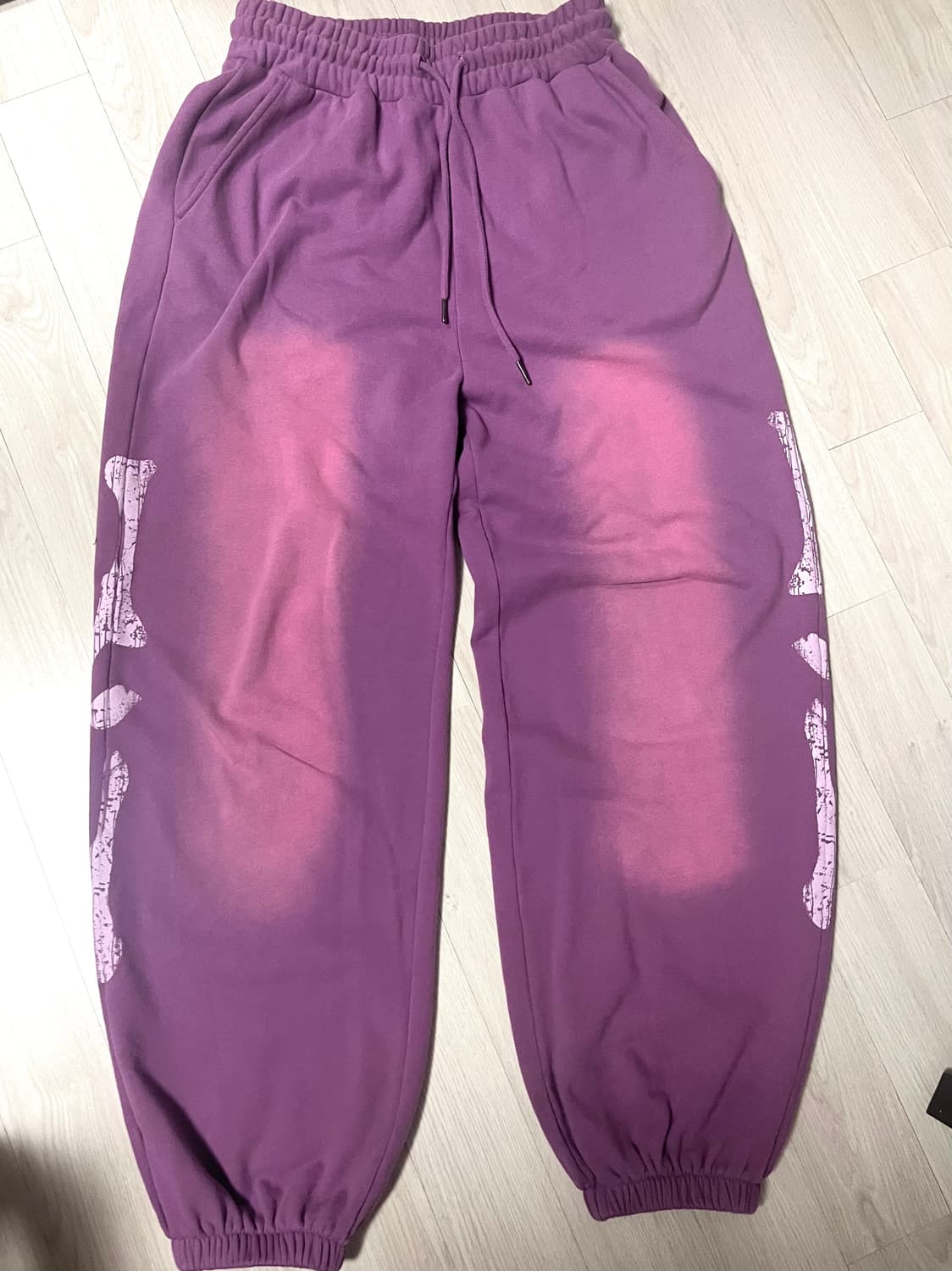 트래블 워시드 스켈레톤 조거 팬츠 상품이미지2