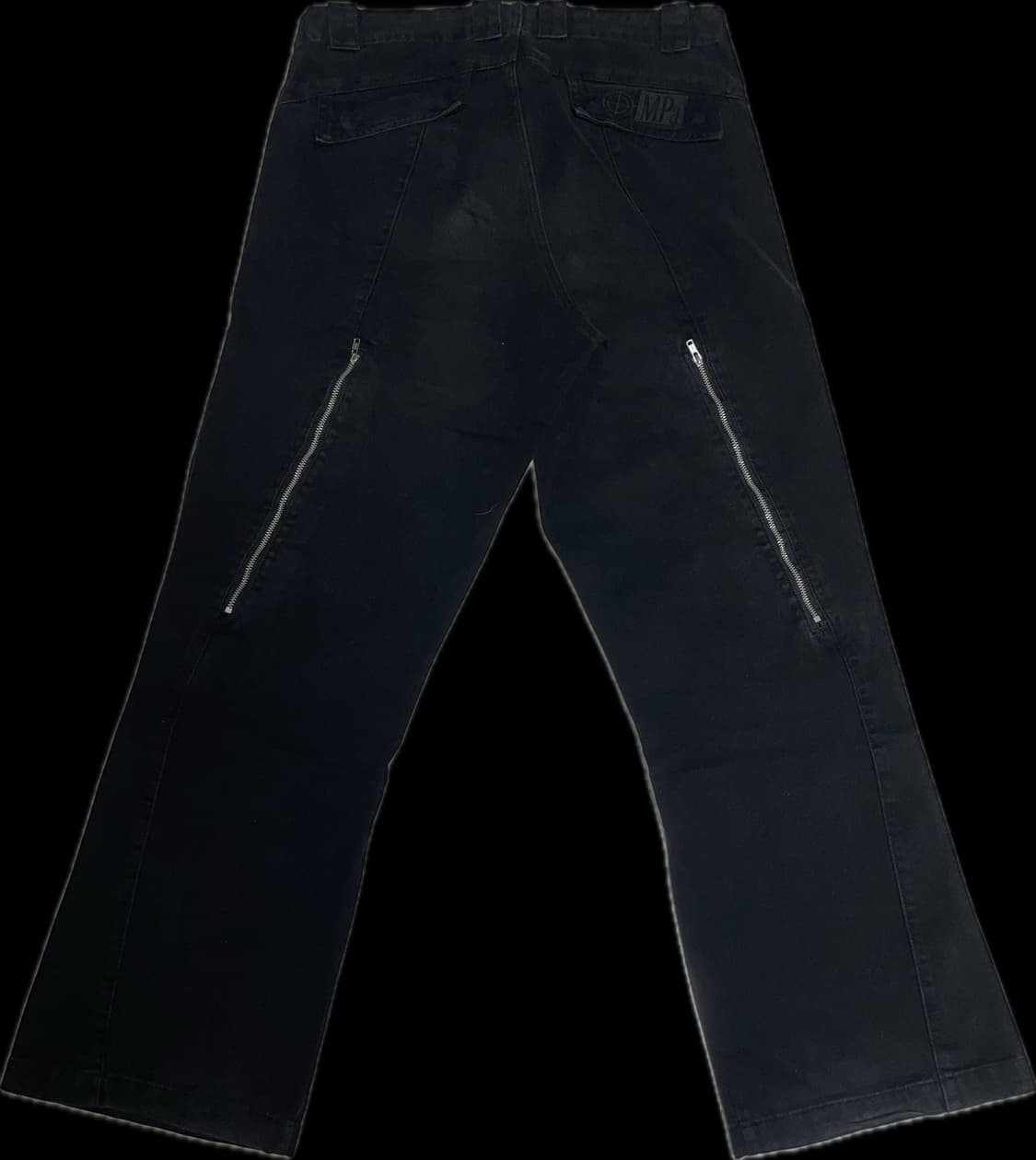 플라스틱프로덕트 웨이브 지퍼 팬츠 m 상품이미지2