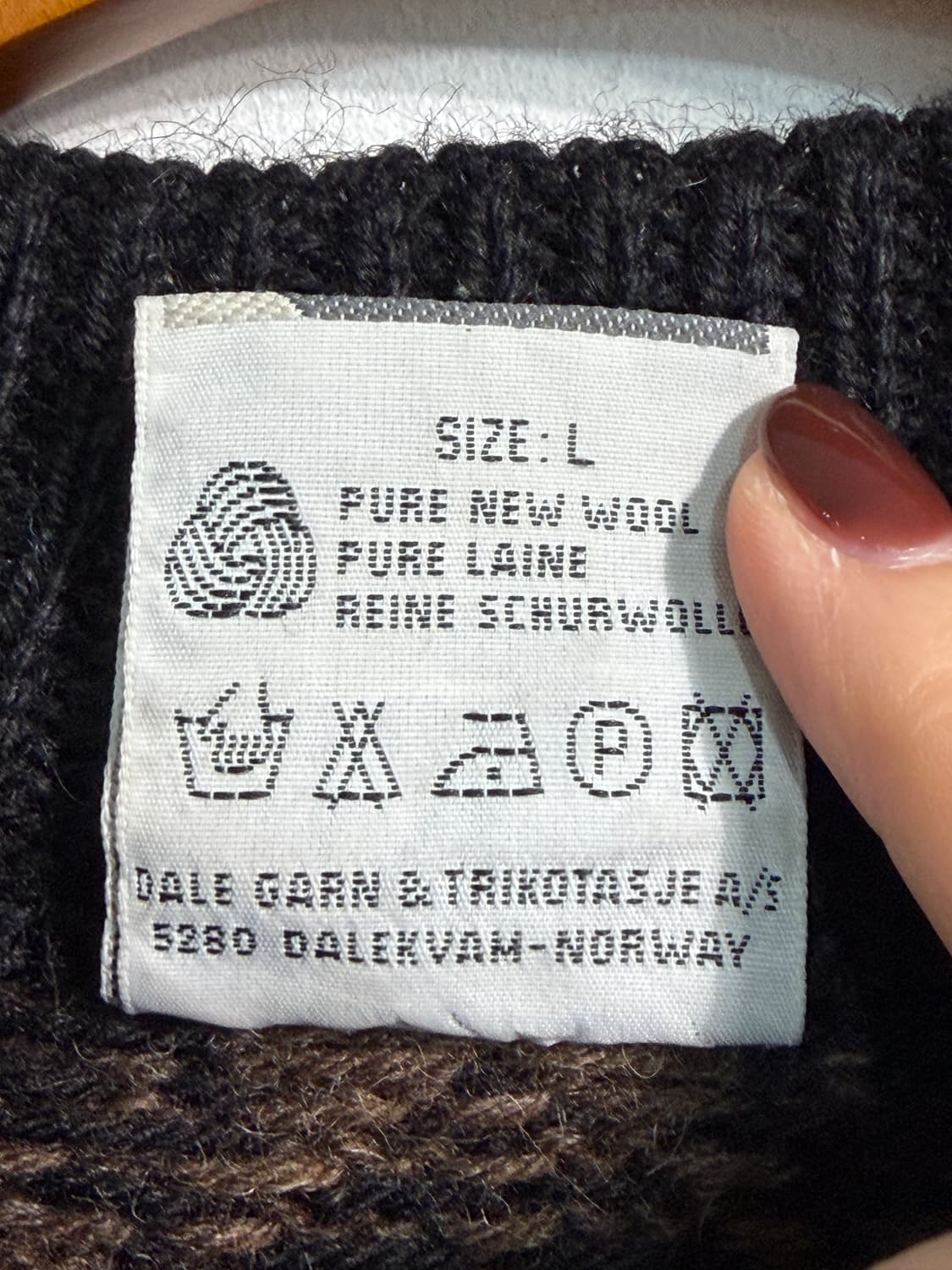 [L] Dale of norway 데일오브노르웨이 울 100% 노르딕니트 상품이미지7