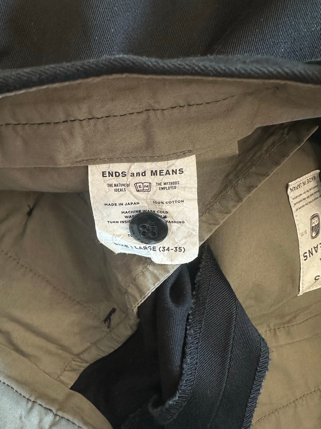 앤즈앤드민즈 워크치노 블랙 상품이미지4