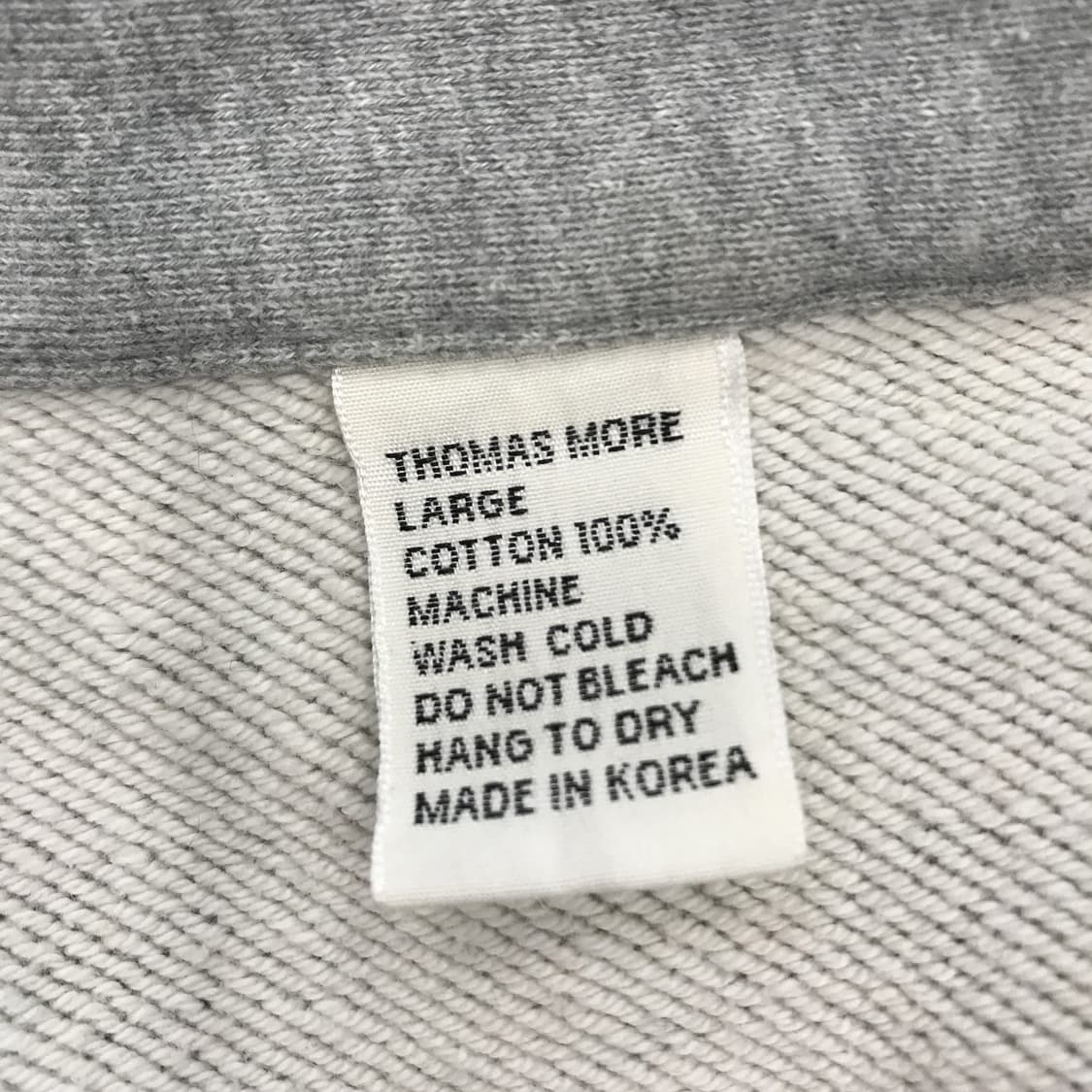 토마스모어 카라넥 스웻집업 [L] 상품이미지4