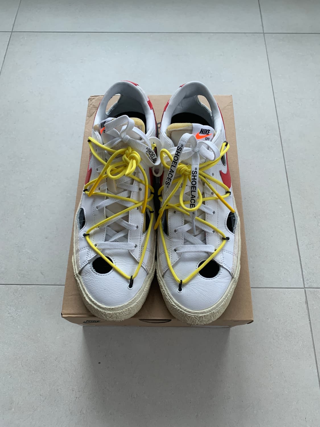 [295] 나이키 오프화이트 블레이져 로우 상품이미지1