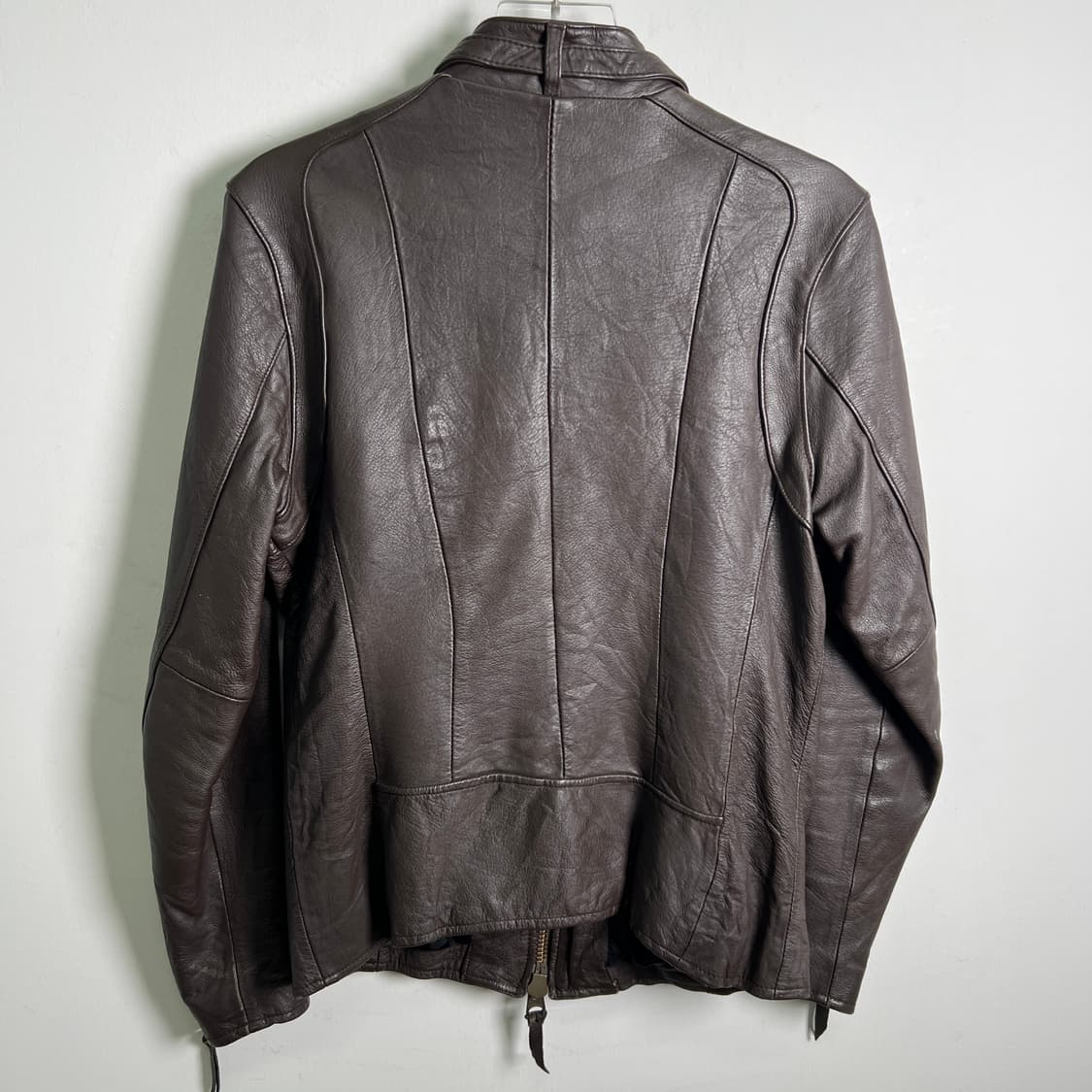 JPN VTG 빈티지 브라운 라이더 가죽 자켓 M 상품이미지6