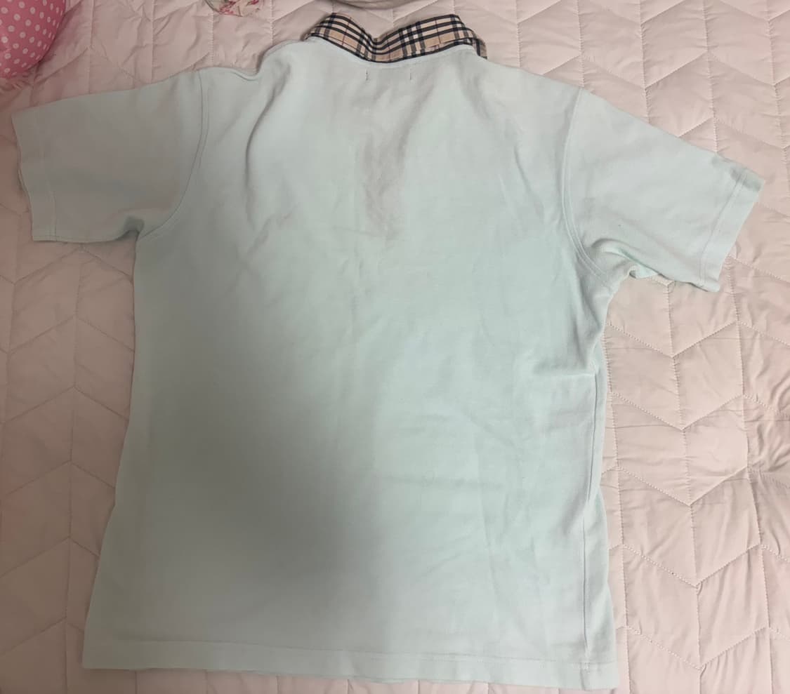 버버리 카라 반팔 p.k 민트 상품이미지2