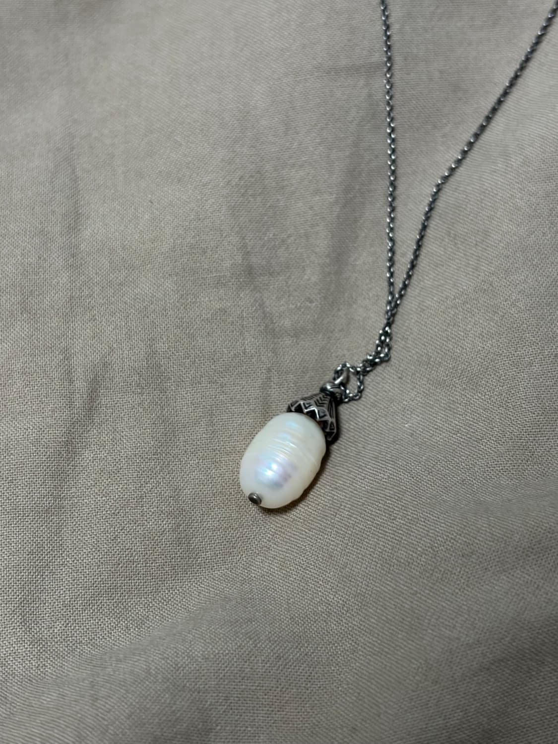 생로랑 / 강동원 진주 목걸이 상품이미지4