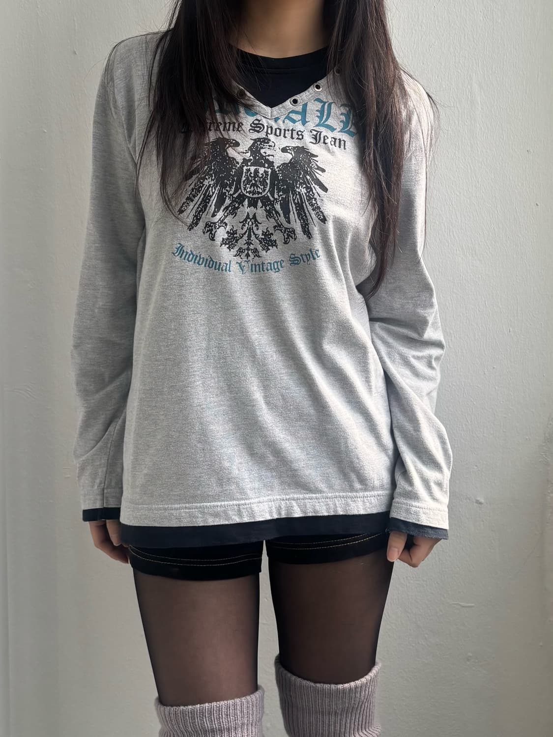 Air Walk Layered Graphic Long Sleeve 상품이미지5