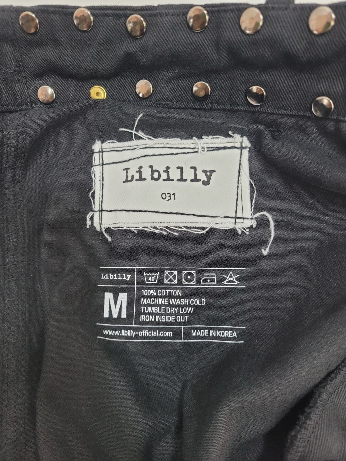 새상품급) Libilly 리빌리 멀티 포켓 와이드 카고 팬츠 / 남 M 상품이미지9