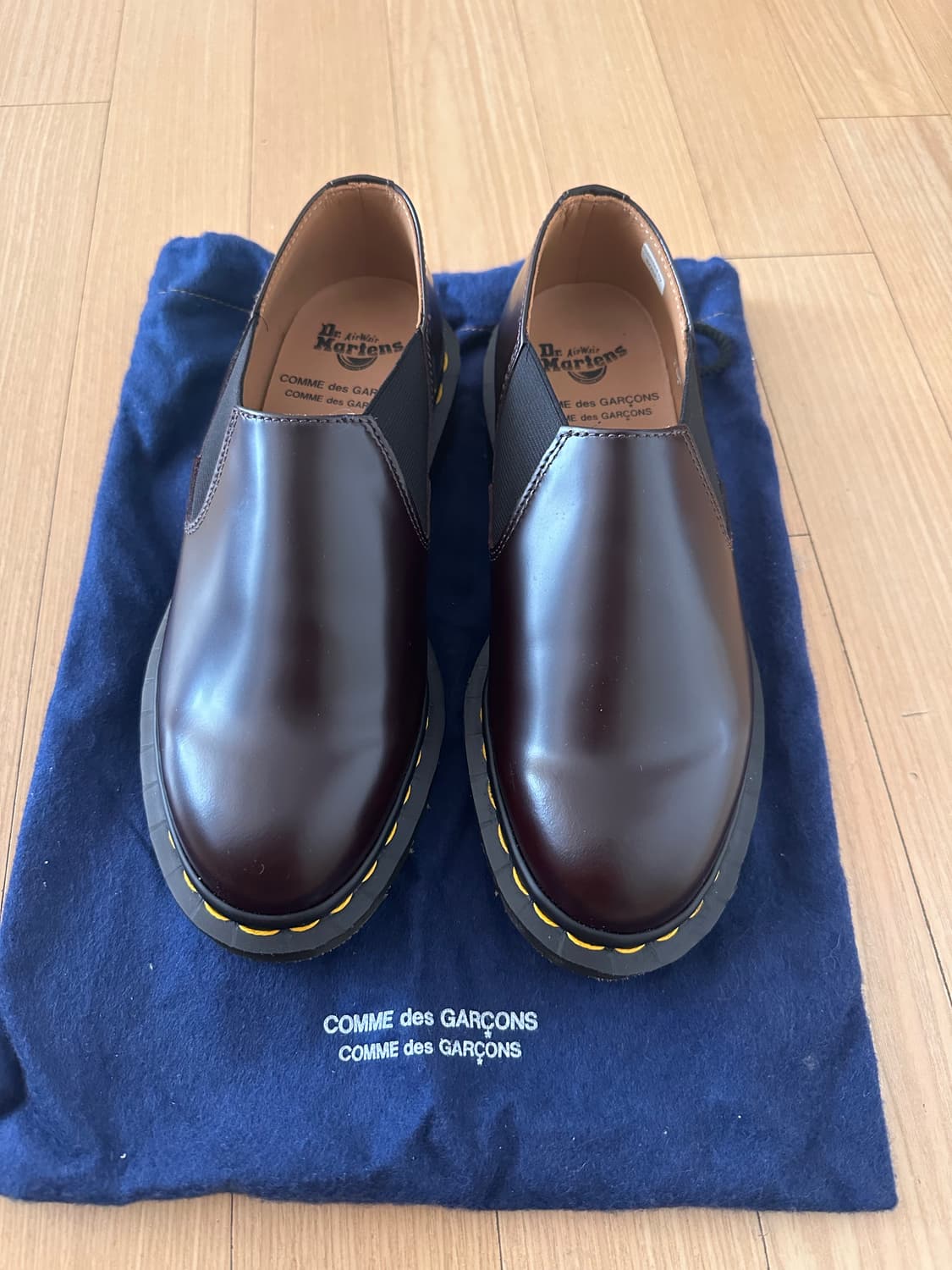 꼼데가르송x닥터마틴 슬립온 상품이미지2