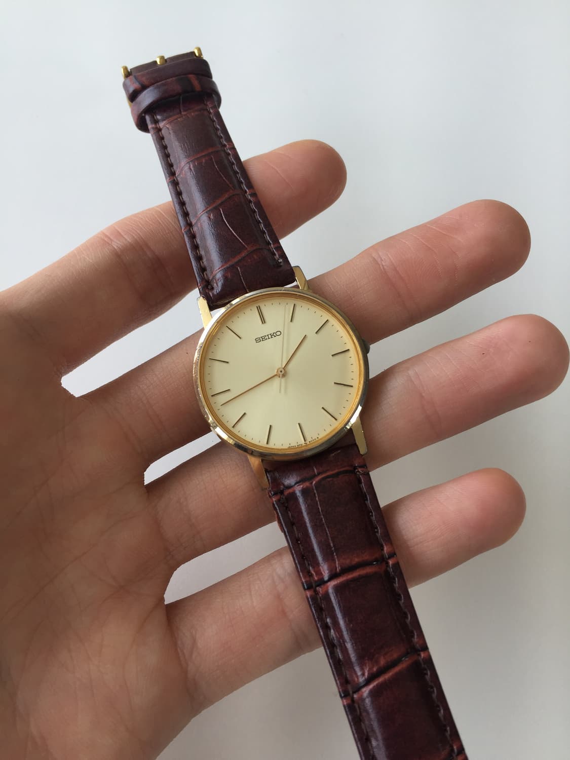 90s seiko gold quartz 상품이미지4