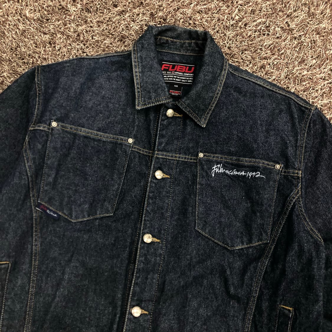 후부 올드스쿨 데님 자켓 상품이미지2