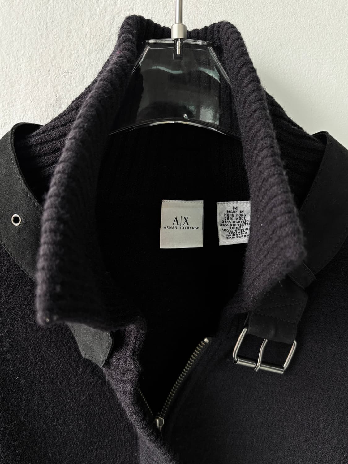 아르마니 울 믹스 라이더 자켓 상품이미지6