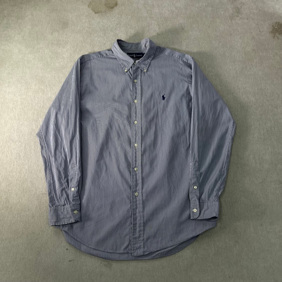 100 폴로랄프로렌 스트라이프 코튼 셔츠 상품이미지1