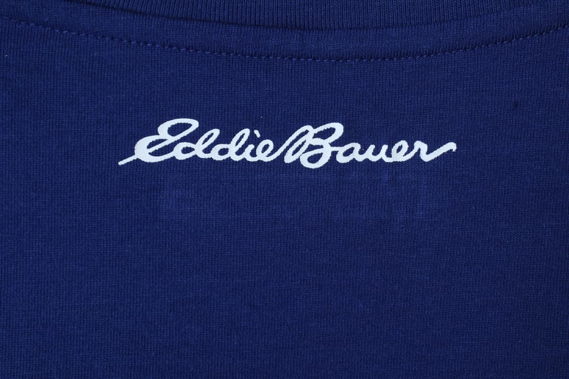 (L-XL) 에디바우어 반팔 티셔츠 새상품 빅로고 블루-H3H33677 상품이미지8