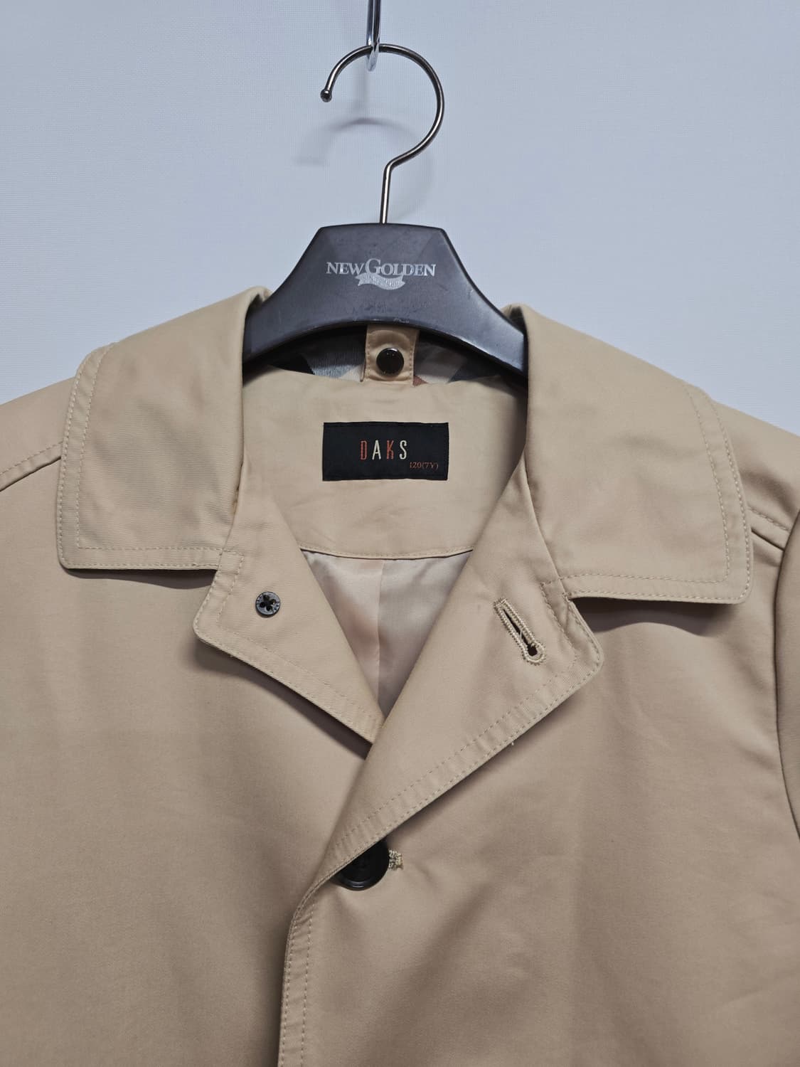 닥스키즈 베이지색 봄 가을 코트120 상품이미지2