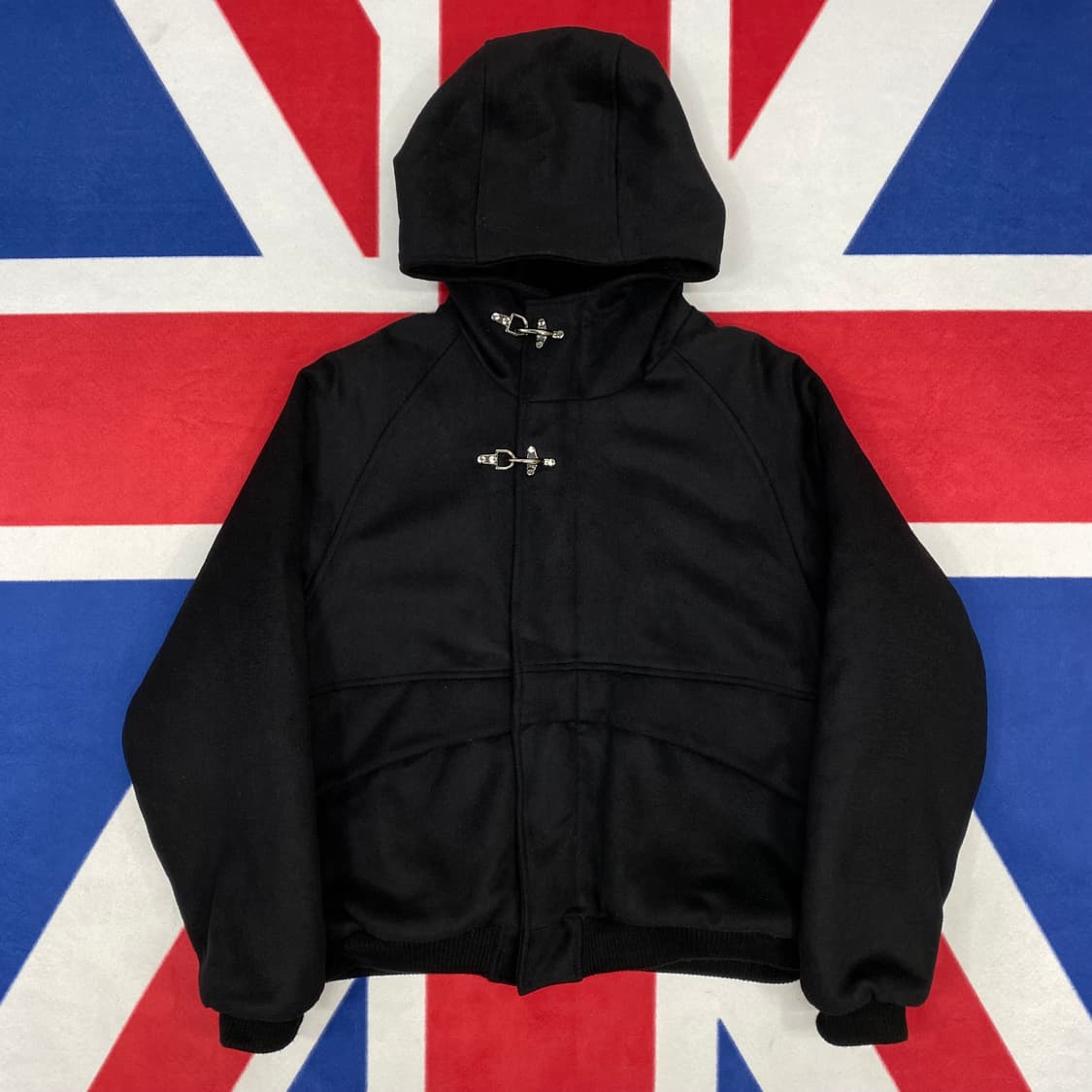 빈티지 오버핏 후드자켓 실측 XL 상품이미지1