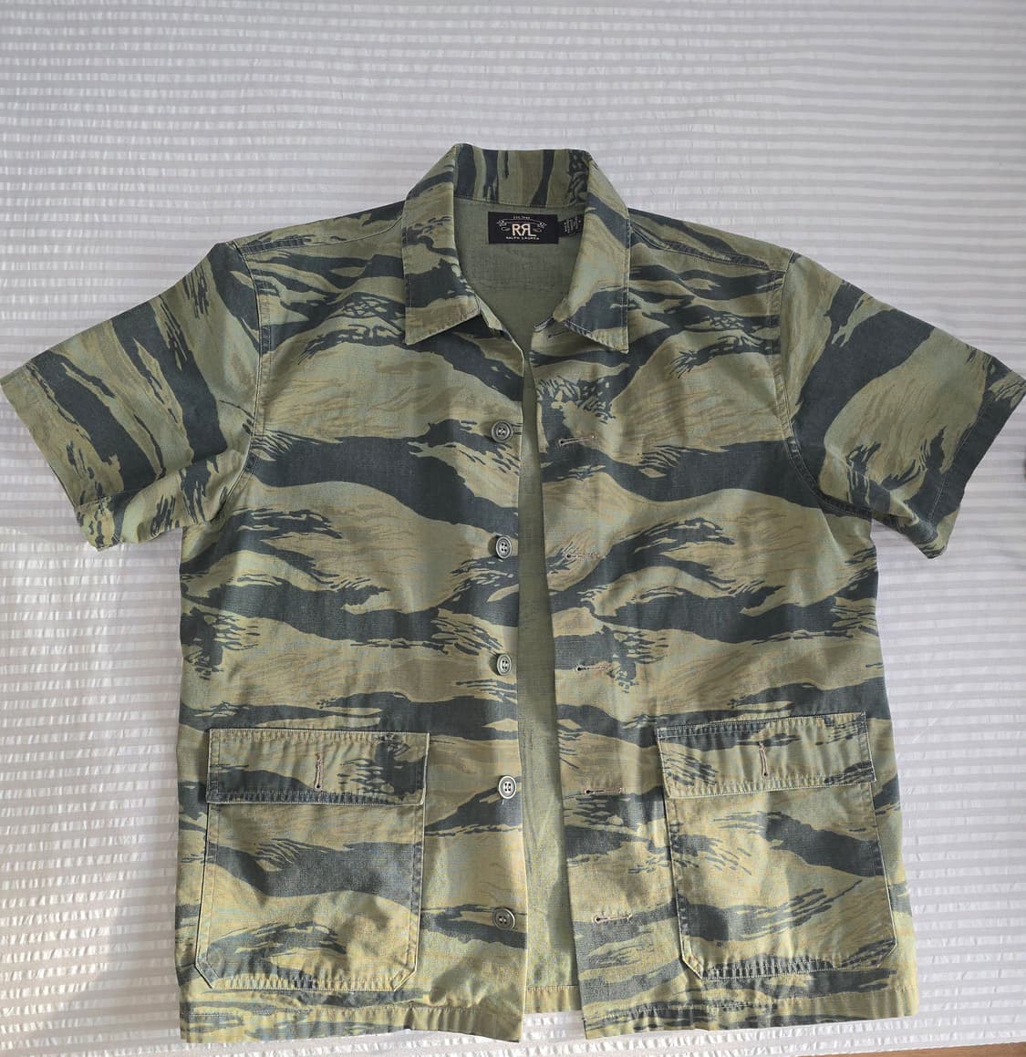  RRL, Tiger Stripe Camo shirts, M사이즈 상품이미지1