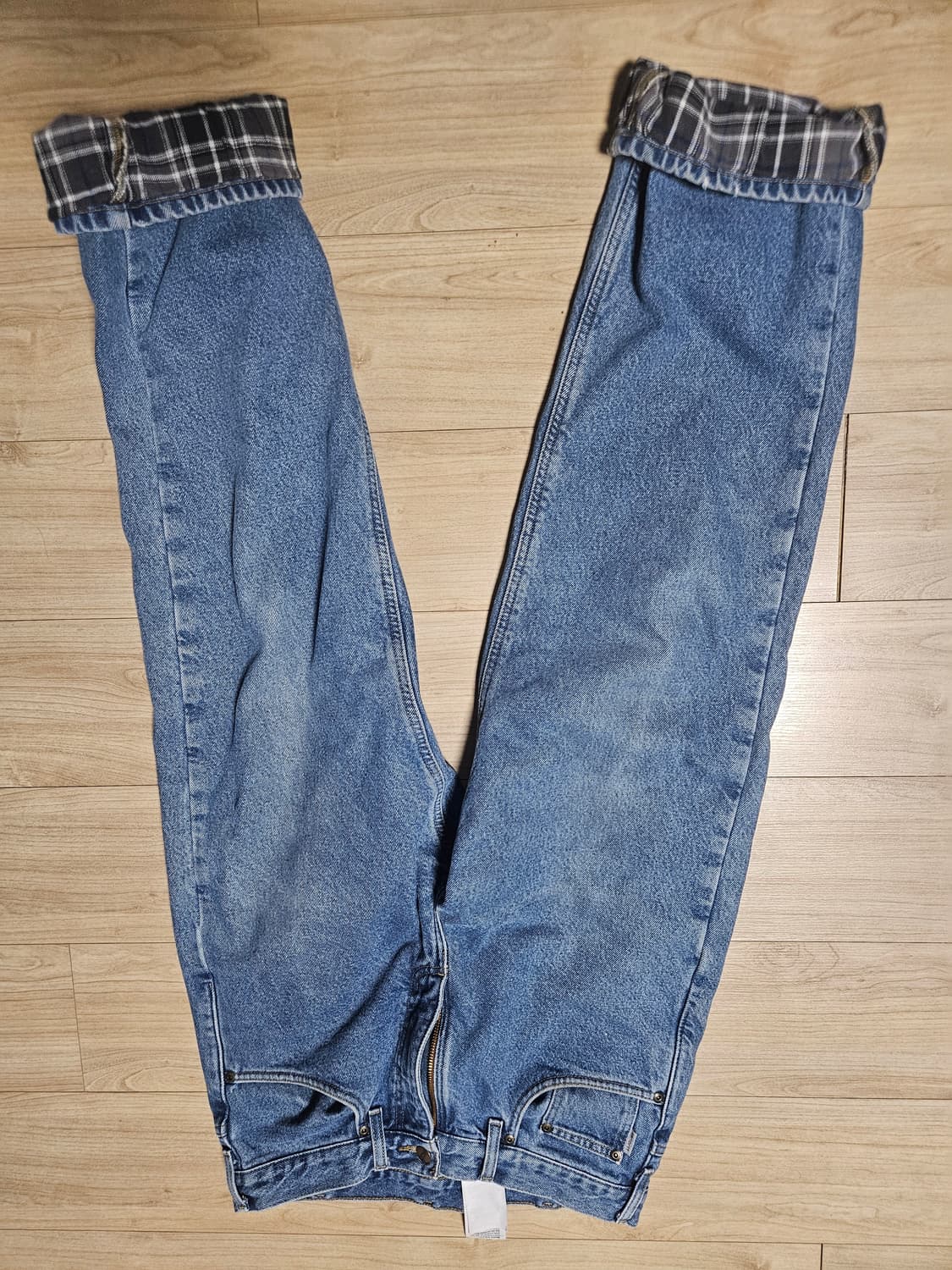 칼하트 체크 데님 상품이미지2