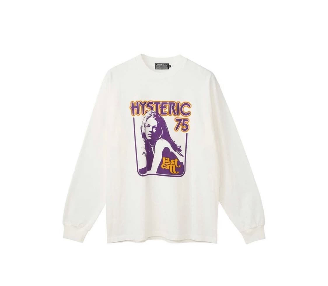 히스테릭글래머 라스트콜 last call 75 롱슬리브 XL 상품이미지1