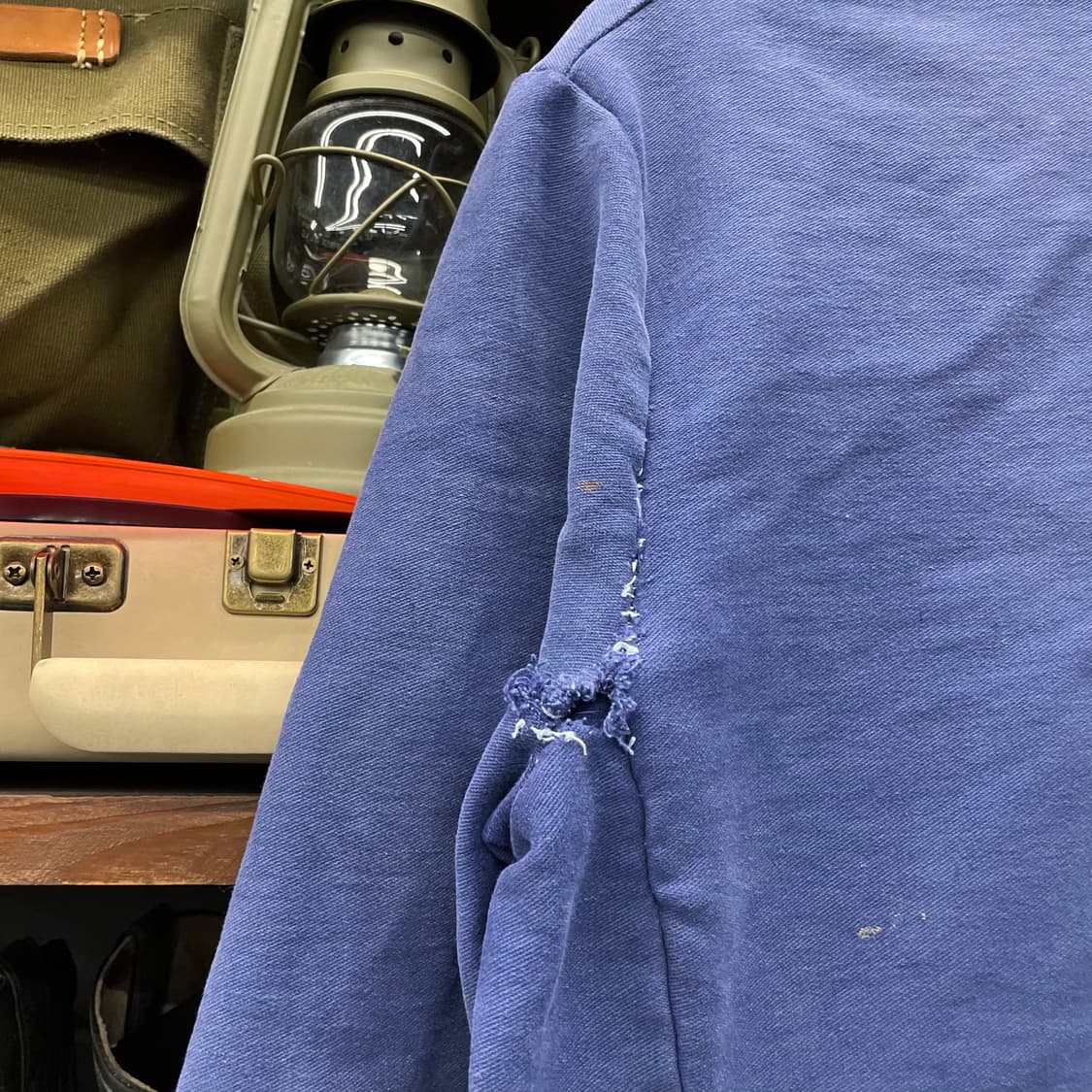 50s-70s 프렌치 워크 자켓 / 빈티지 초어 자켓 워크 웨어 상품이미지7