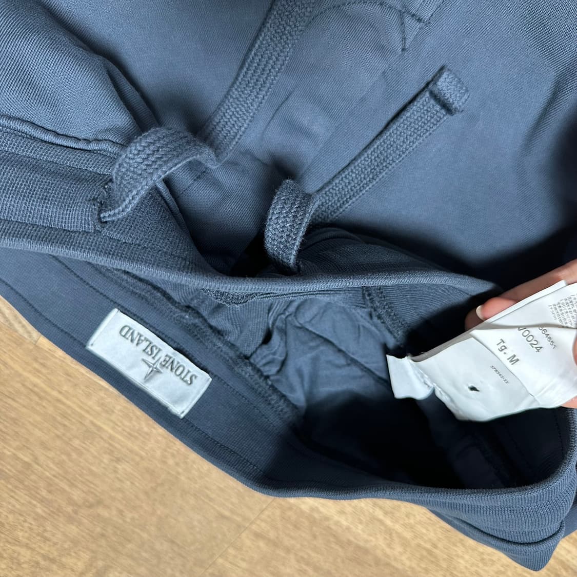 스톤아일랜드 남성 코튼 반바지 4벌 일괄 (블랙 네이비 카키 그레이 M) 상품이미지6