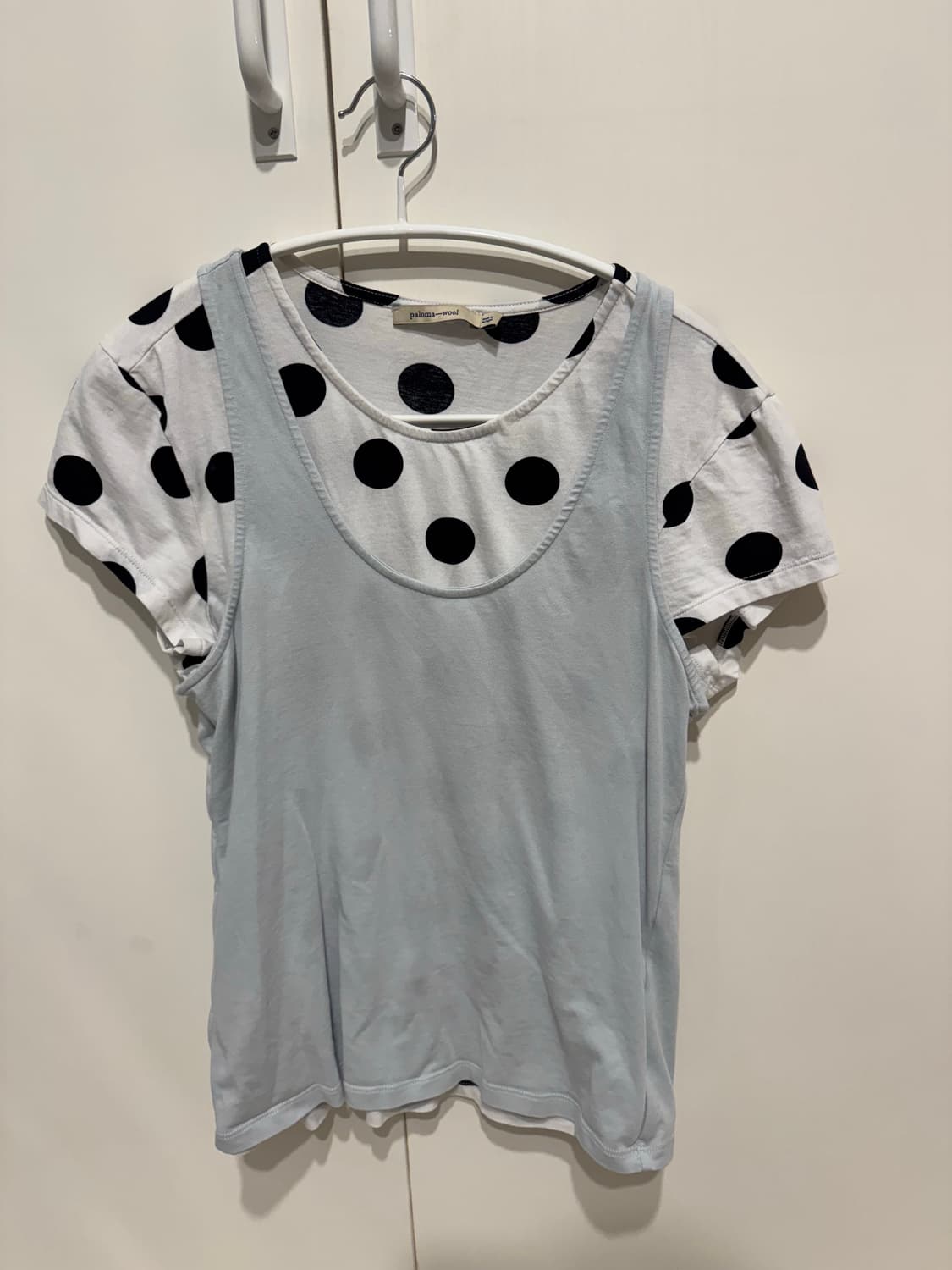 Paloma wool Roana 폴카 도트 반팔 티셔츠 상품이미지4