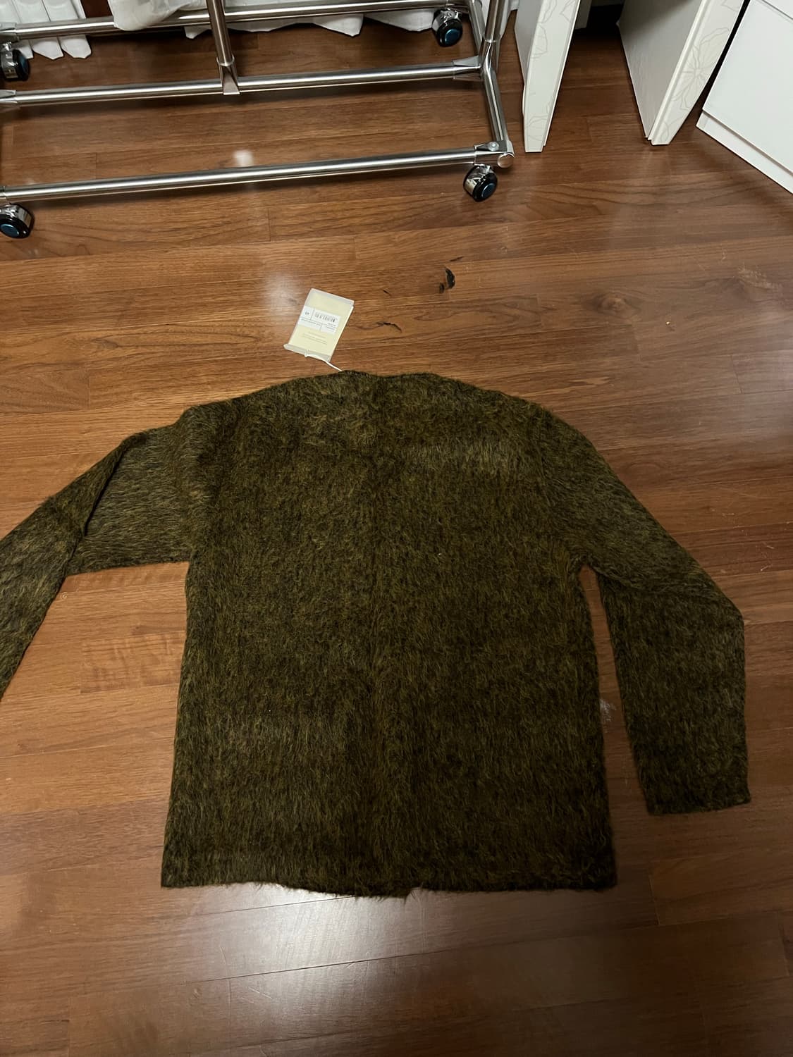 아워레가시 모헤어 가디건 브라운 48사이즈 상품이미지2