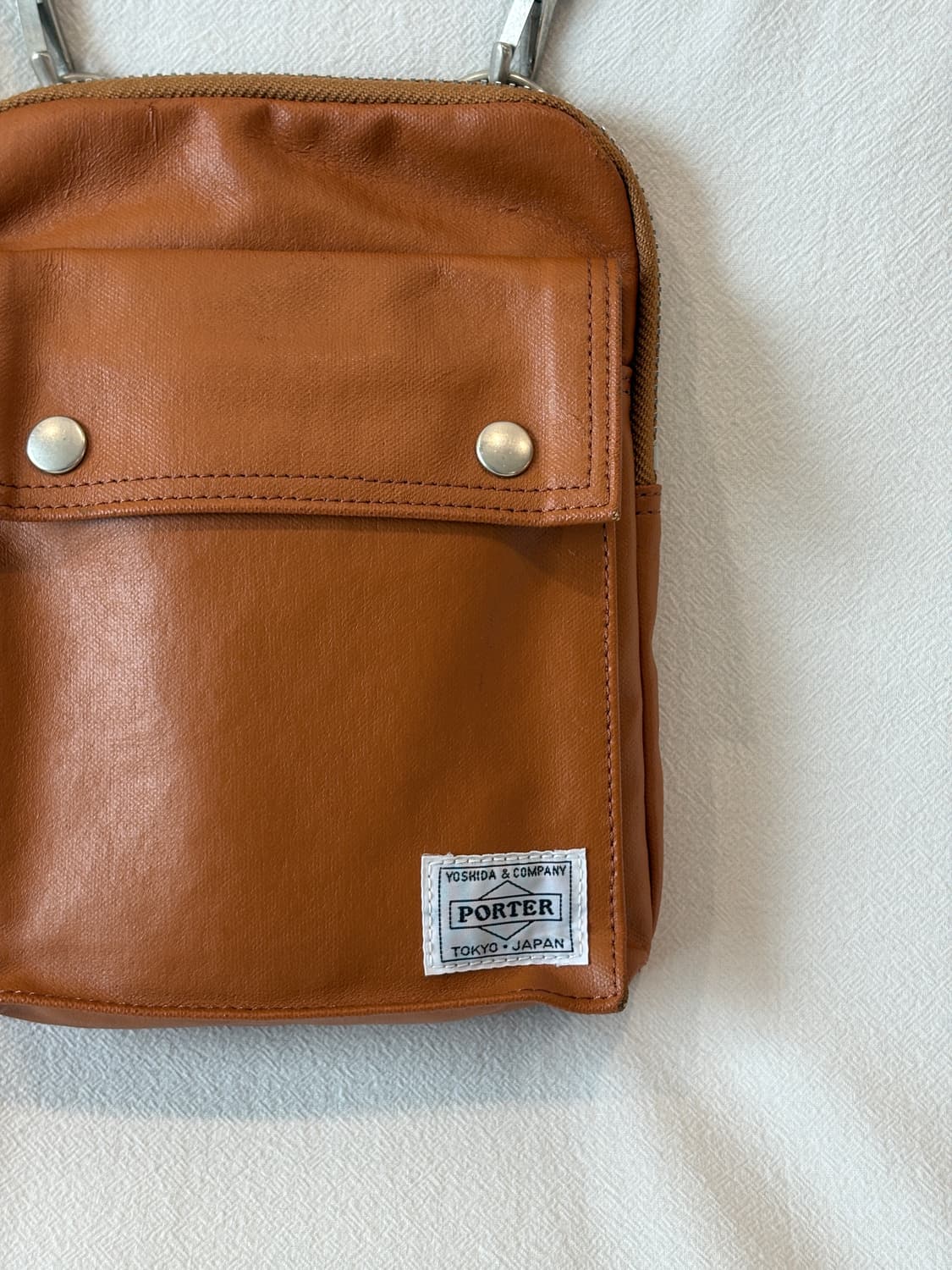 PORTER FREE STYLE SHOULDER BAG (Camel) 상품이미지4