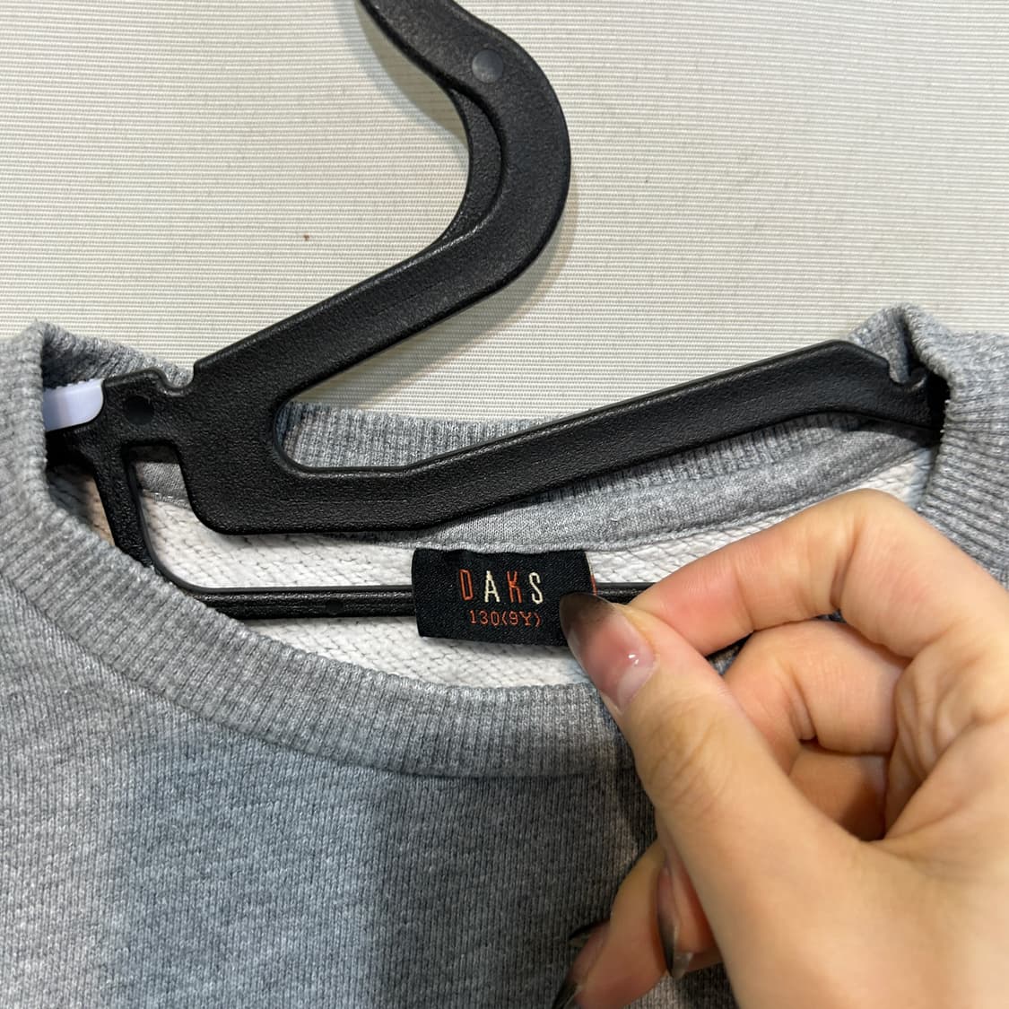 닥스 2022 키즈 맨투맨 130 상품이미지2