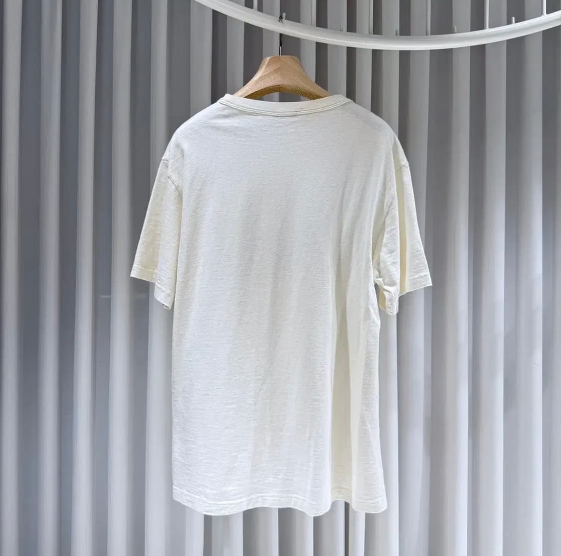 L / 디올 티어스 플라워 로고 자수 반팔 티셔츠 상품이미지3