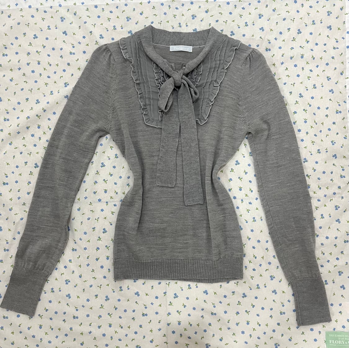 일브 잉그니깔 리본 니트 로걀탑 히메갸루 리즈리사 일녀 빈티지 하라주쿠 상품이미지1