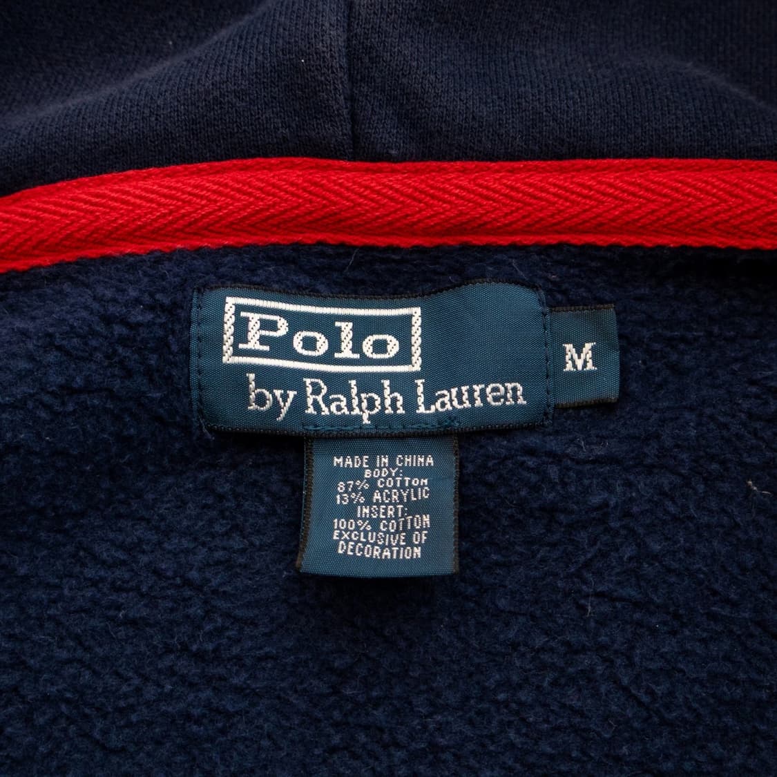 폴로 랄프로렌 빅포니 USA 플래그 후드집업 네이비 상품이미지6