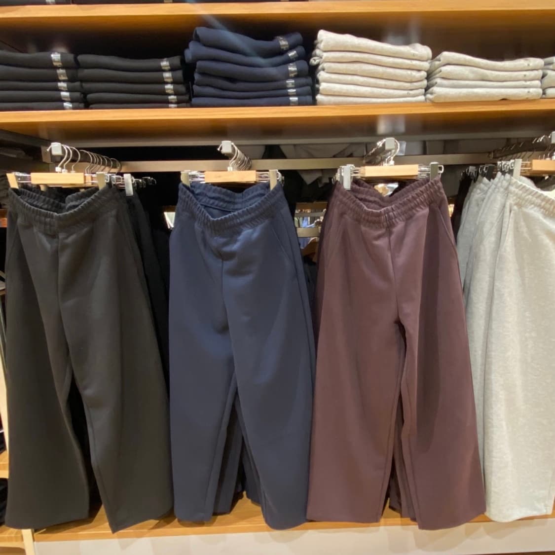 유니클로 c 와이드 스웨트 팬츠 M 상품이미지3