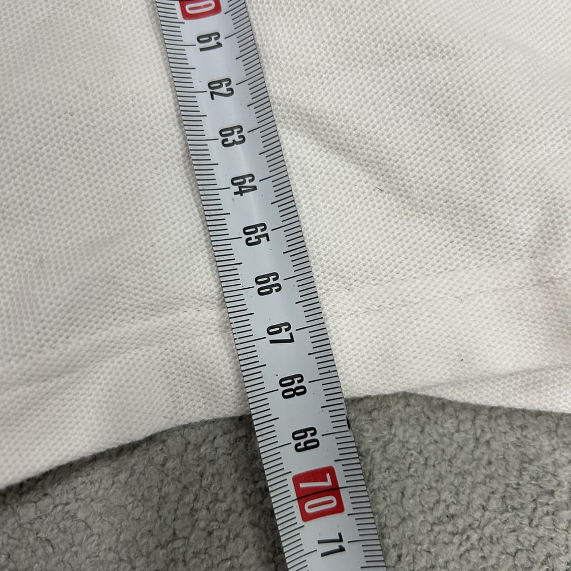 나이키 화이트 PK 반팔 티셔츠 m 상품이미지5