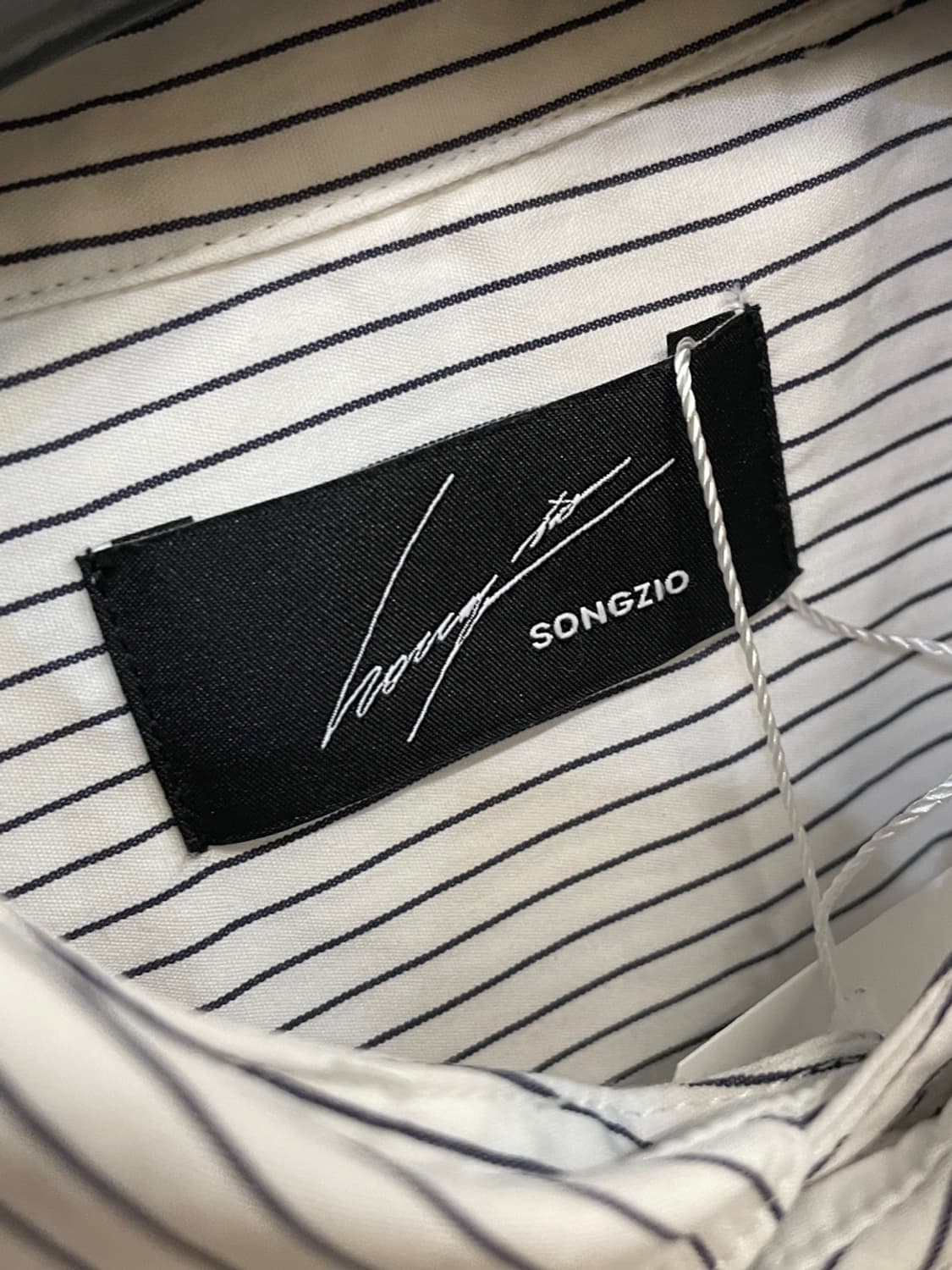 송지오 옴므 타이 카라 셔츠 상품이미지5