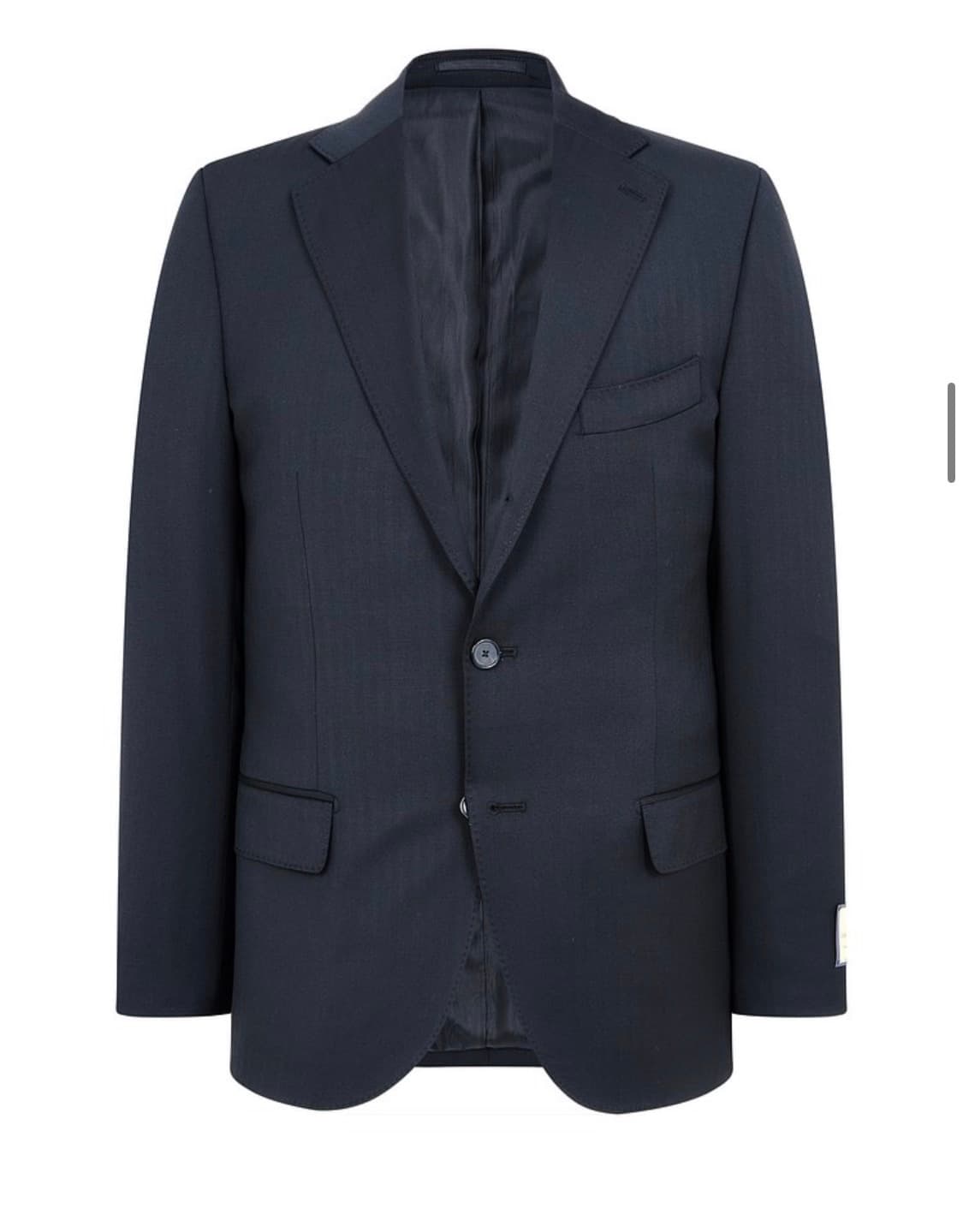 맨온더분 [CARLO BARBERA] 헤링본 울 싱글 수트 세트 상품이미지1