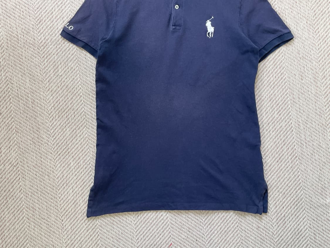 폴로랄프로렌 네이비 카라 반팔티셔츠 상품이미지2