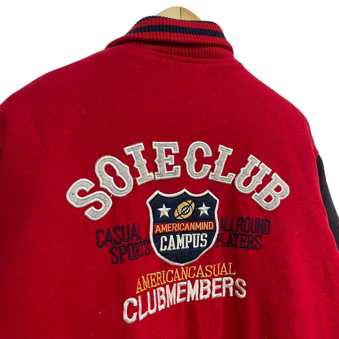 Usa vintage 울 바시티 자켓 상품이미지3