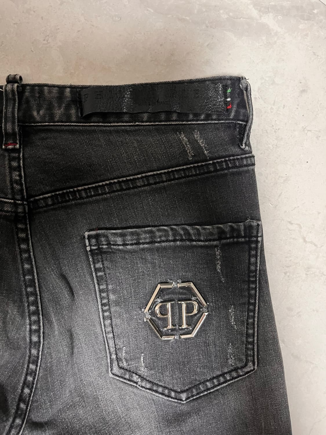 Philipp Plein biker denim jean 상품이미지3