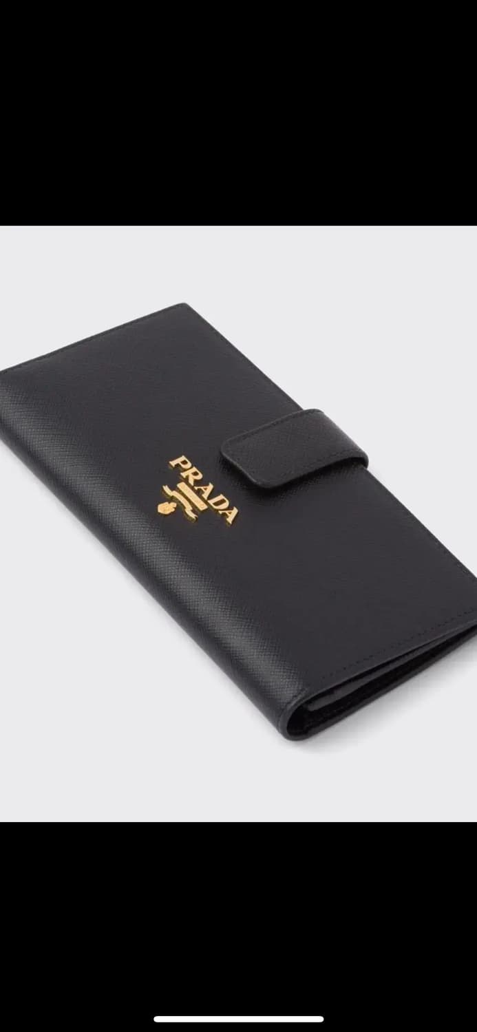 프라다 PRADA 사피아노 장지갑 여성지갑 블랙 명품지갑 상품이미지9